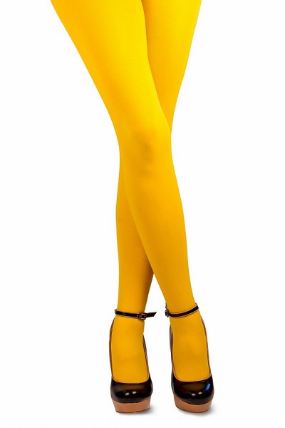 gelb Strumpfhose gelb