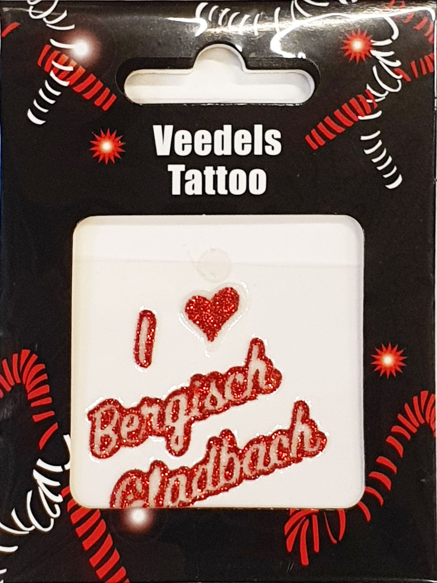 Gesichtstattoo I ♥ Bergisch Gladbach