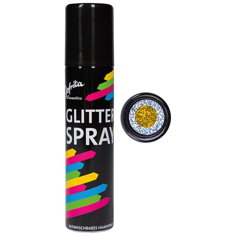 Color Haarspray Glitter gold 100 ml