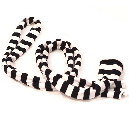 Ringelschal schwarz/weiß Ringelschal schwarz/weiß