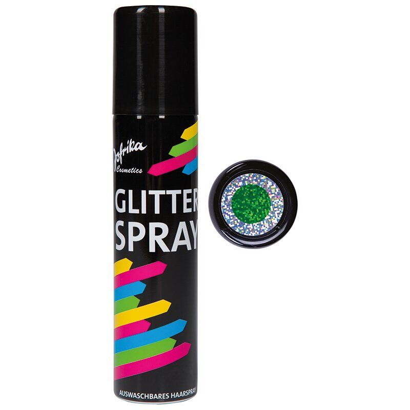 Color Haarspray Glitter grün 100 ml