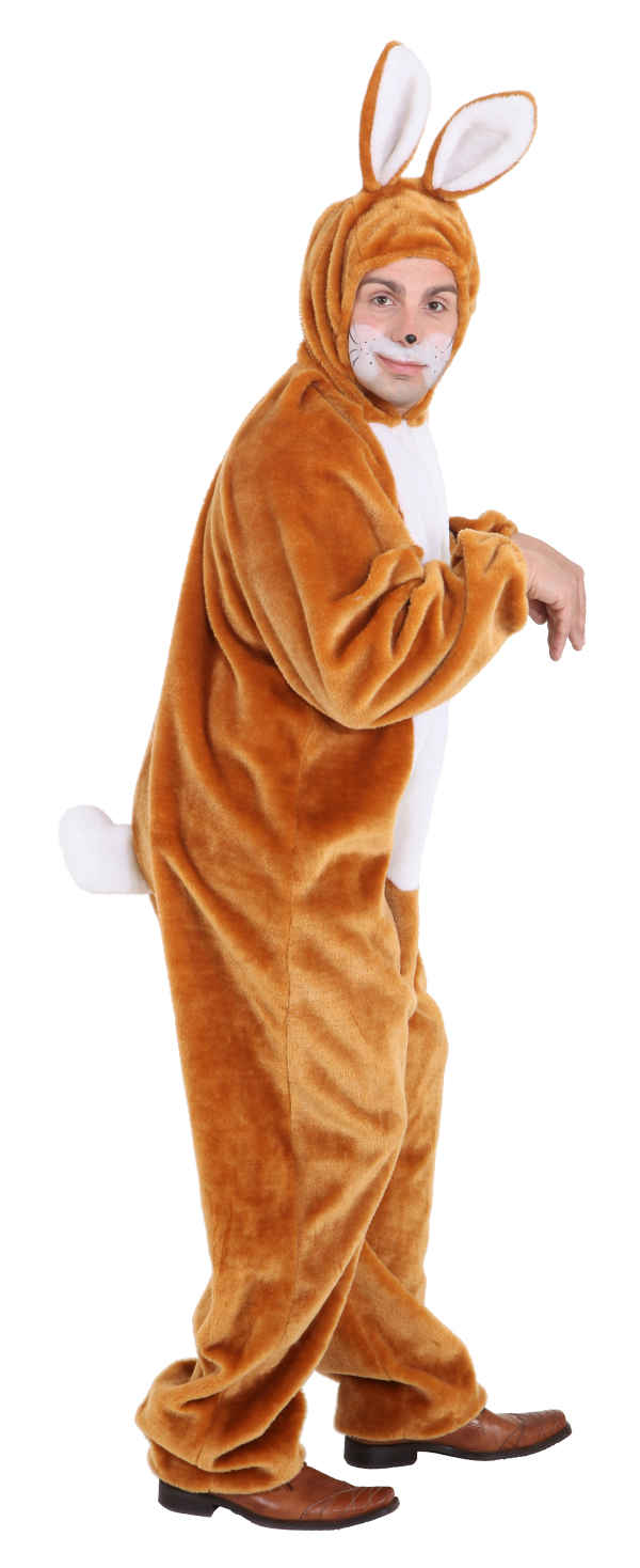 826-hase-seite Plüsch Kostüm Hase braun