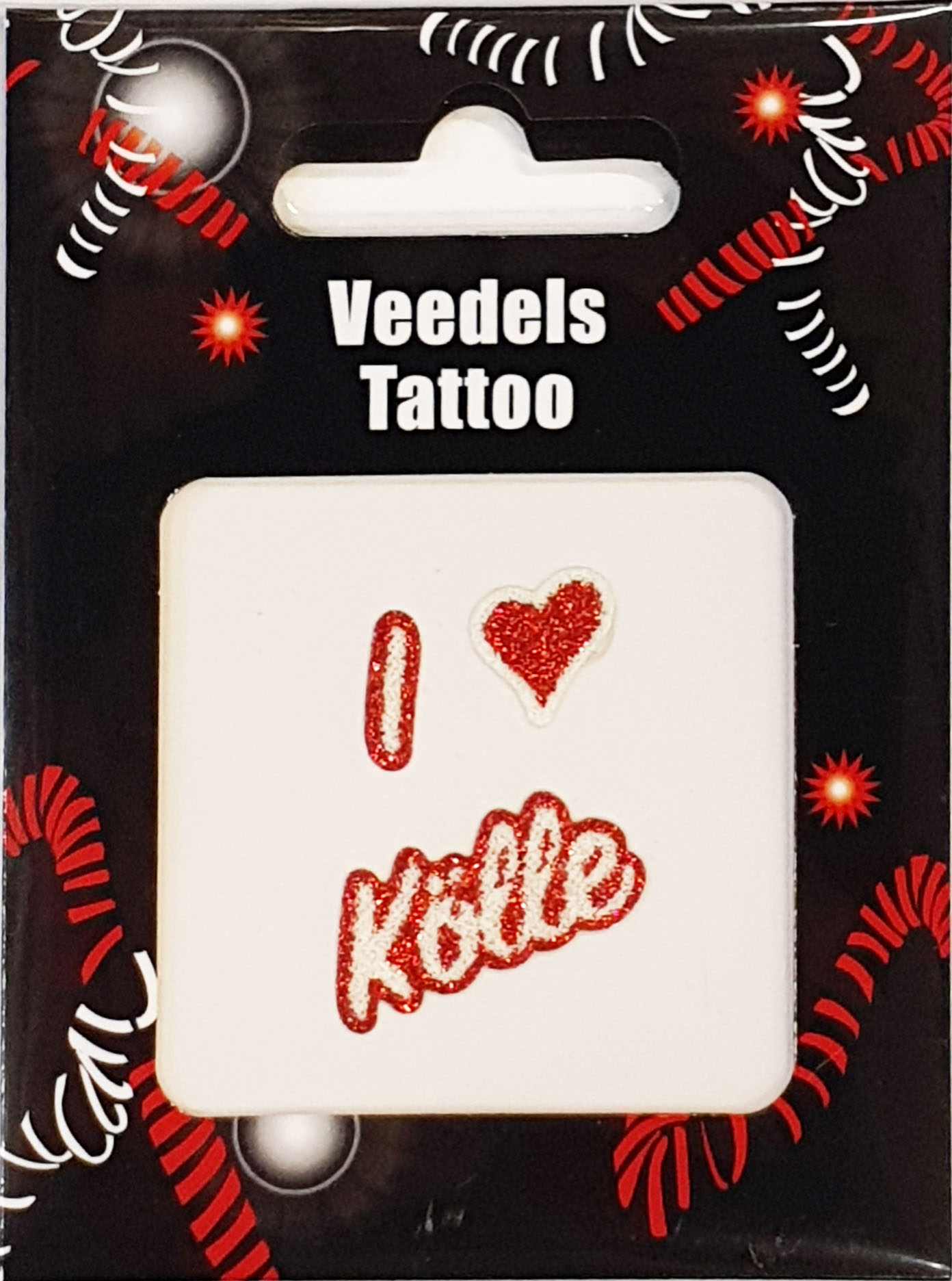 Gesichtstattoo I ♥ Kölle