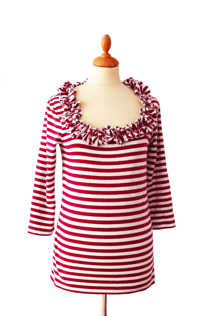 IMG_2658aa56827c147c891 Ringelshirt Carree rot/weiß