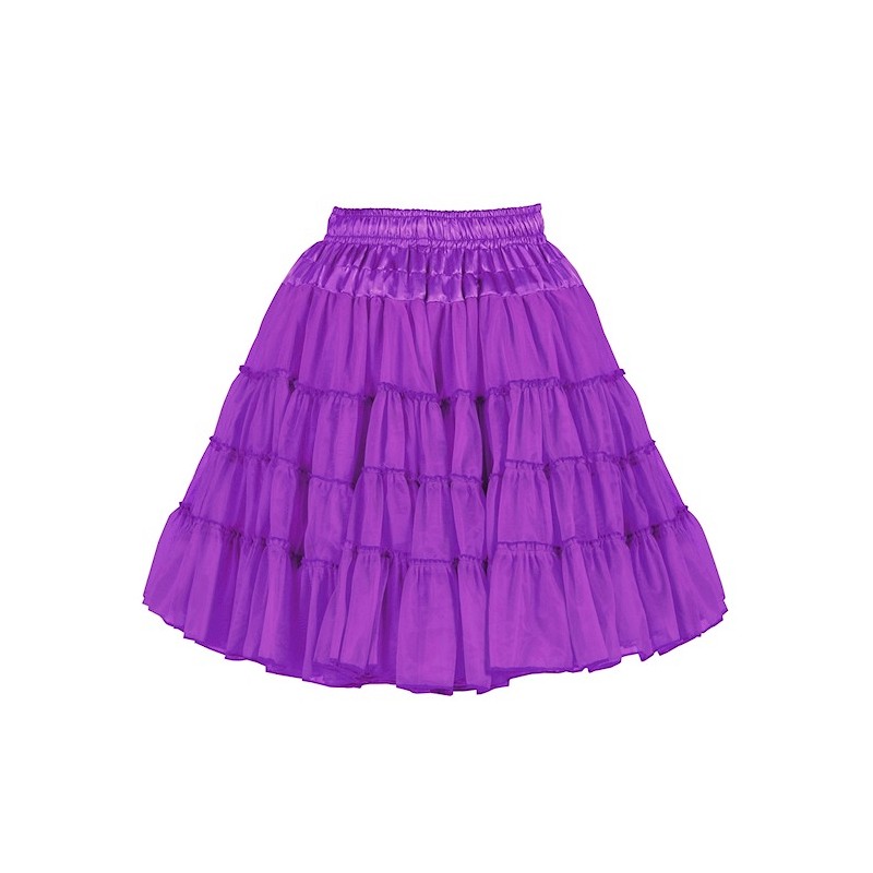 Petticoat zweilagig lila