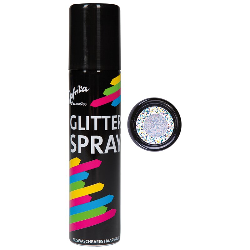 Color Haarspray Glitter silber 100 ml