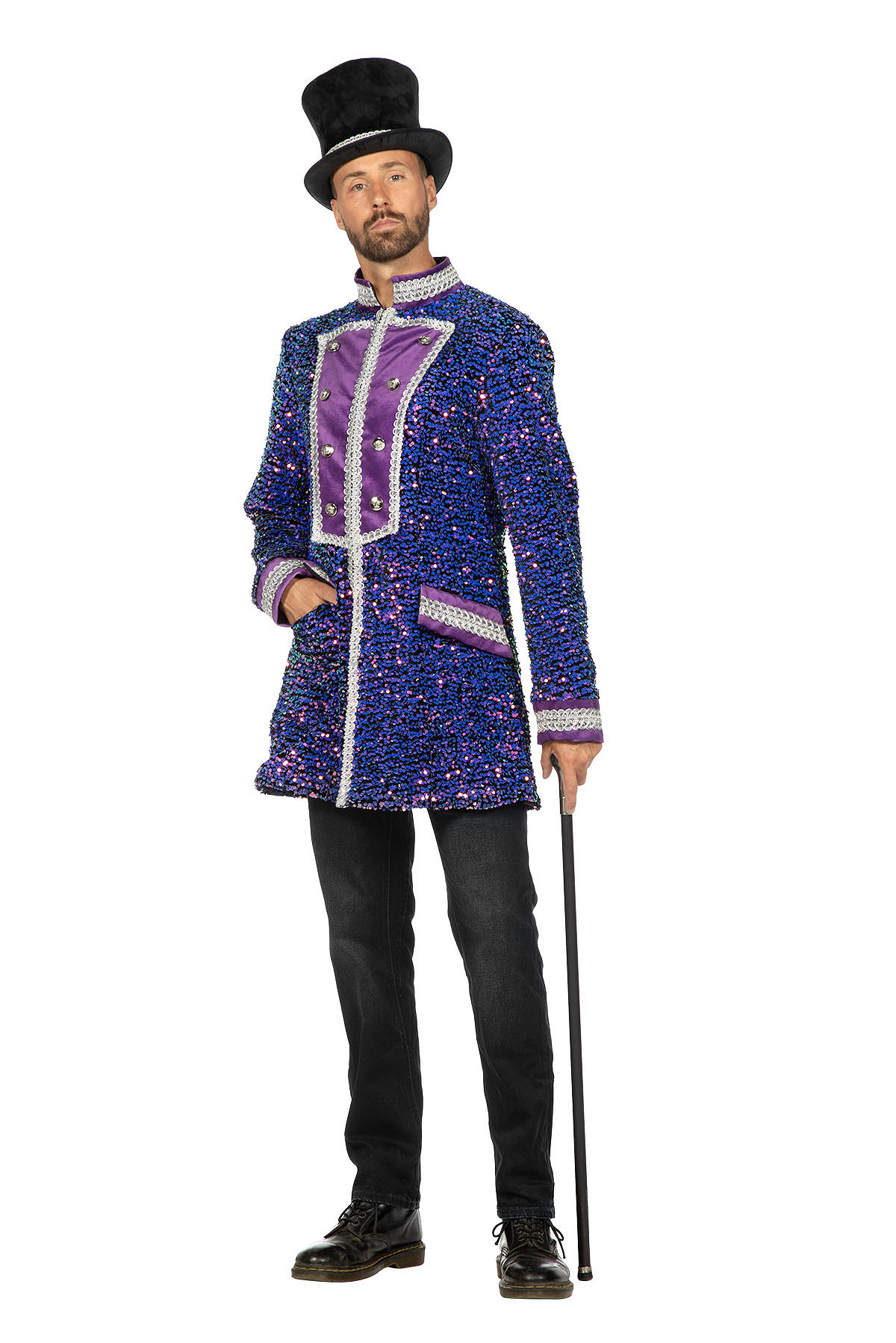 Paillettenjacke Herren Glitzertraum 