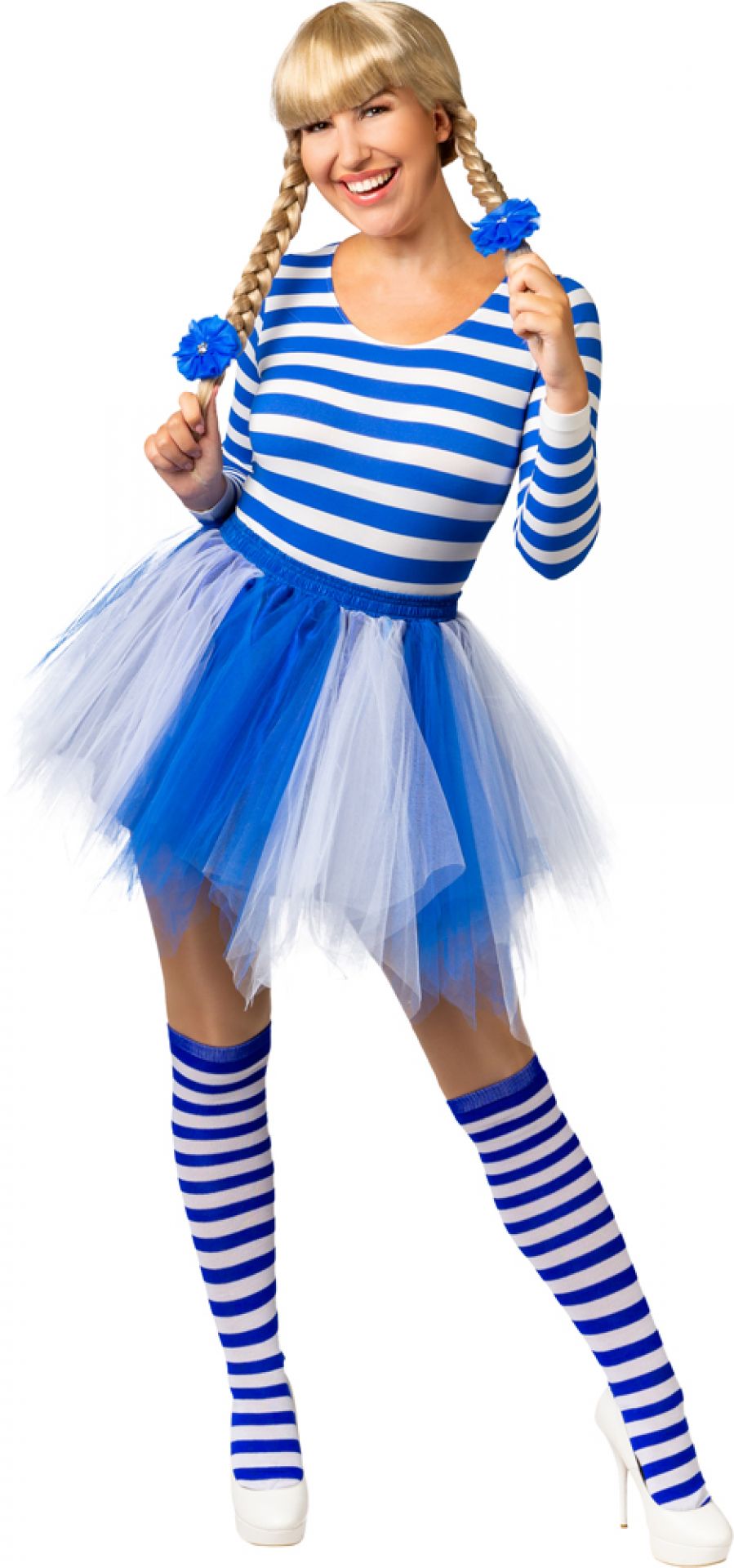 Tutu blau/weiß Tutu blau/weiß