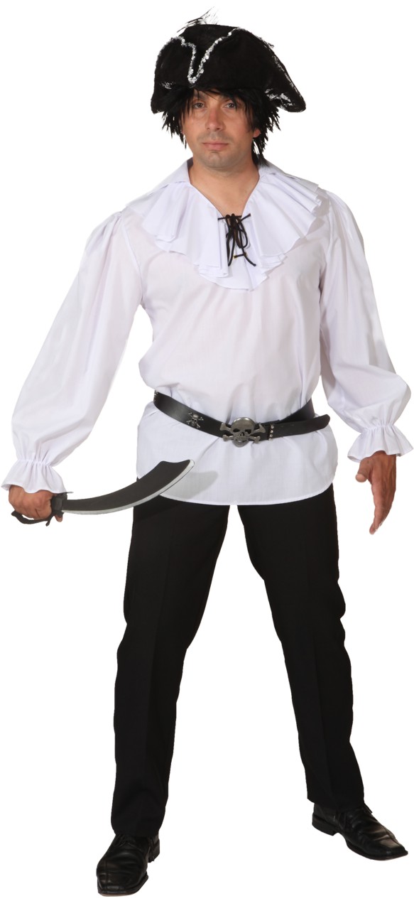 7129_2 Piratenhemd weiß
