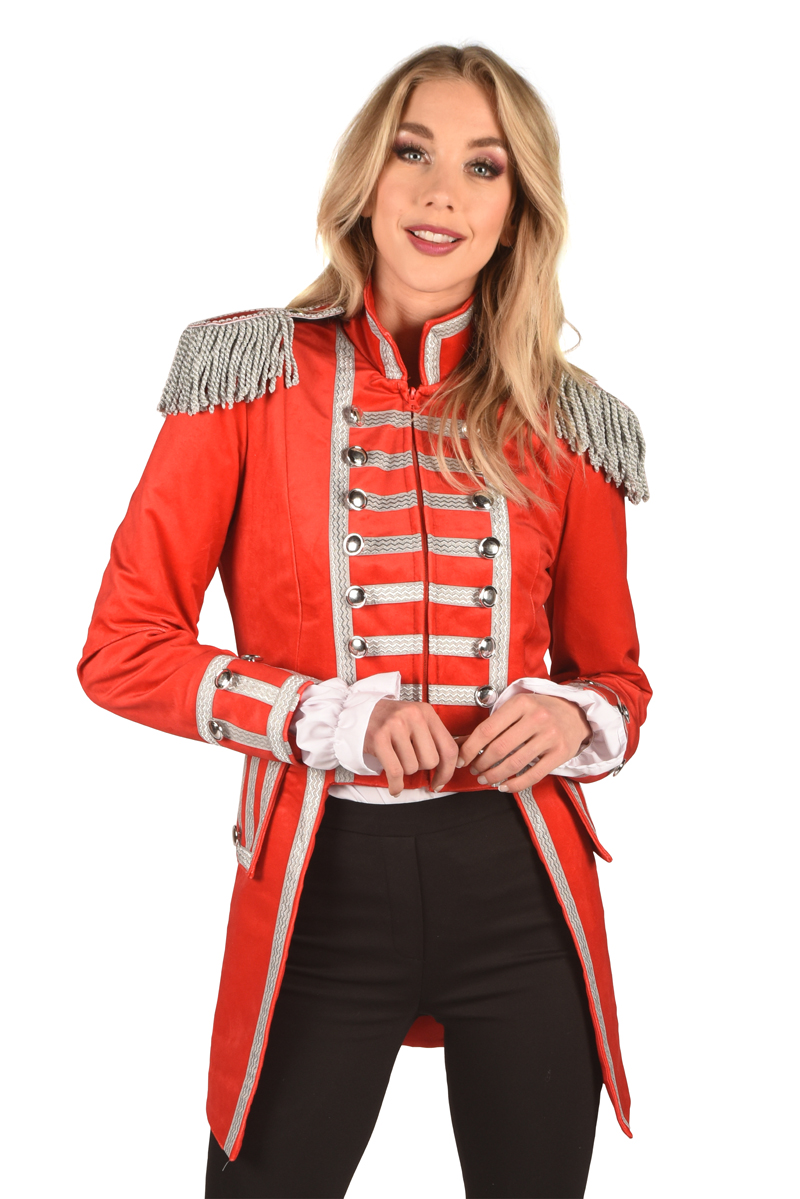 Jacke Damen Fantasy rot